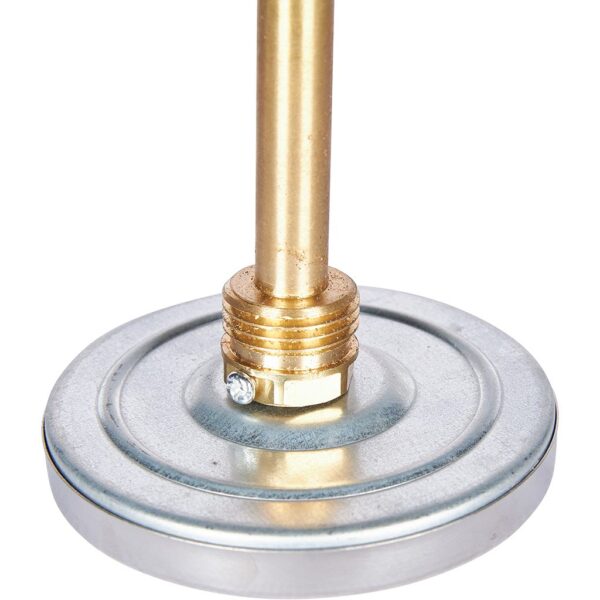 RIM-0001-801015 ROMMER Термометр биметаллический с погружной гильзой. Корпус Dn 80 мм, гильза 100 мм