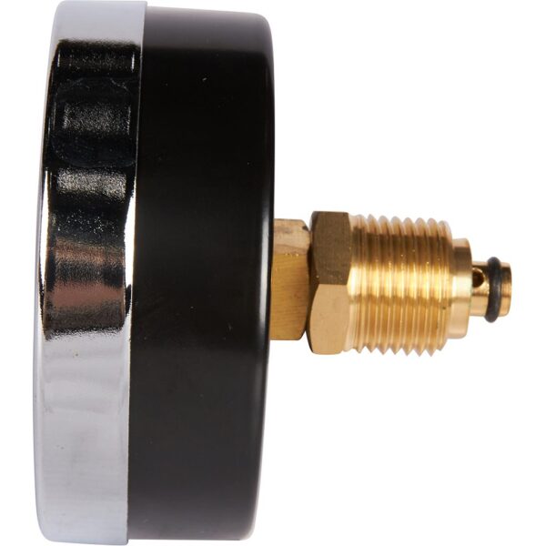 RIM-0005-800415 ROMMER Термоманометр аксиальный в комплекте с автоматическим запорным клапаном. Корп