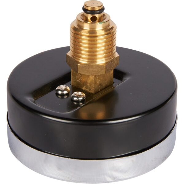 RIM-0005-800615 ROMMER Термоманометр аксиальный в комплекте с автоматическим запорным клапаном. Корп