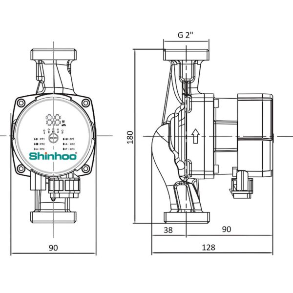 71111005 Shinhoo MASTER S 32-4 180 1x230V