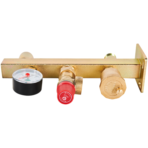RVS-0006-013020 ROMMER Группа подключения мембранного бака 3 бар, 3/4