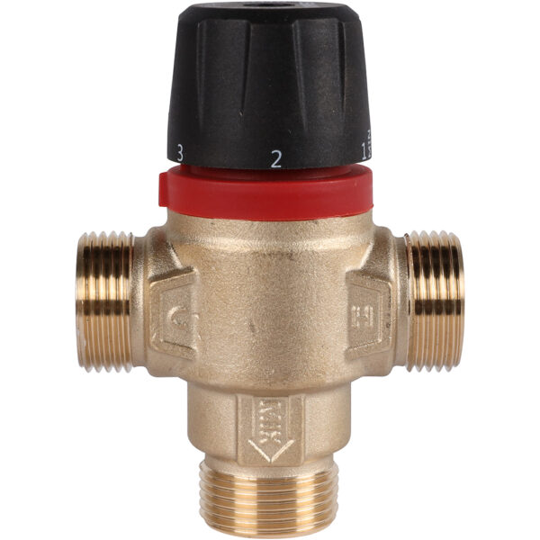 RVM-1121-186520 ROMMER Термостатический смесительный клапан для систем отопления и ГВС 3/4 НР30-65°С