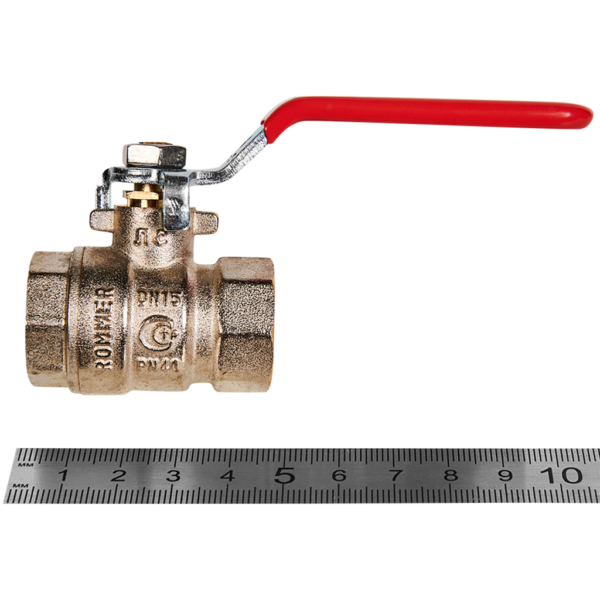 RBV-0001-2110315 ROMMER Кран шаровой, ВР/ВР, ручка рычаг 1/2