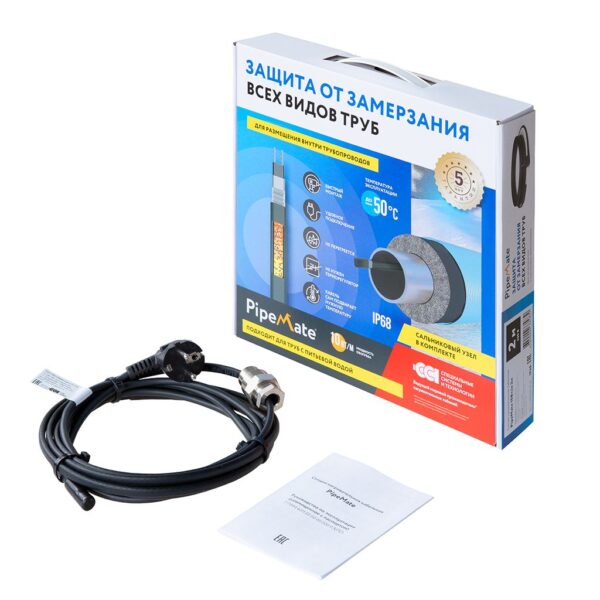2293636 Секция нагревательная кабельная PipeMate 10Вт/м 20м