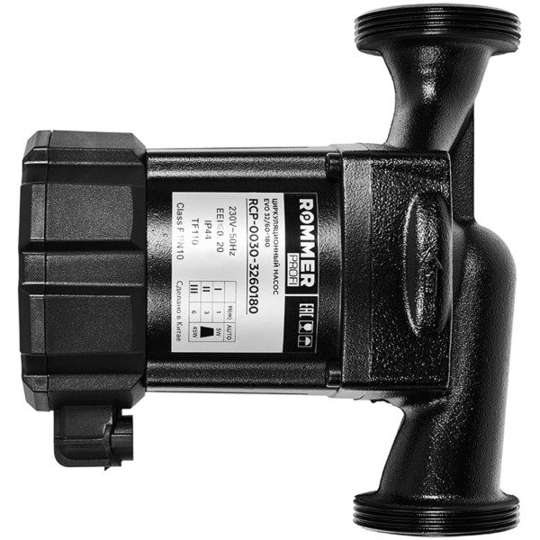 RCP-0030-3260180 ROMMER PROFI Частотный циркуляционный насос EVO 32/60-180 с гайками и теплоизоляцие
