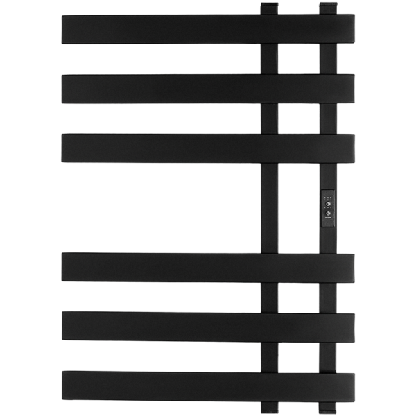SHQ-N2QQ-007050 STOUT полотенцесушитель электрический NEOSOUL quadro 70*50 Черный матовый