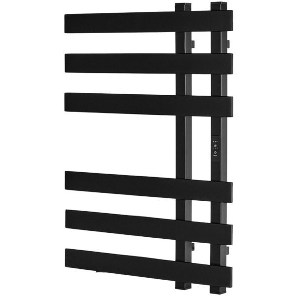 SHQ-N2QQ-007050 STOUT полотенцесушитель электрический NEOSOUL quadro 70*50 Черный матовый
