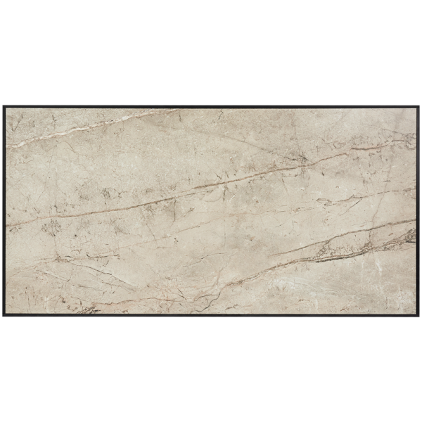 SCT-00GB-012060 STOUT отопительная панель GREY STONE SCT 120*60 серый гранит / черный корпус