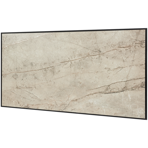 SCT-00GB-012060 STOUT отопительная панель GREY STONE SCT 120*60 серый гранит / черный корпус