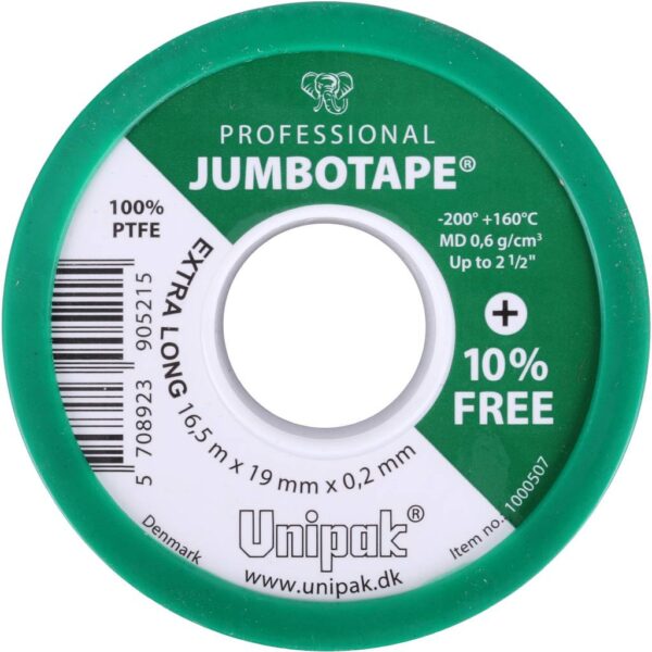 ФУМ-лента UNIPAK "JUMBOTAPE" PROF 16.5мх19ммх0,2мм