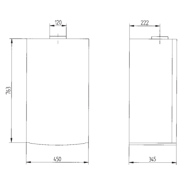 CSE45224358- Baxi LUNA 3 comfort 240 i котел газовый настенный/ двухконтурный/ атмосферный