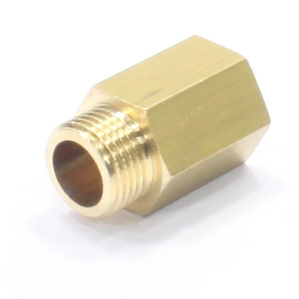 Удлинитель 1/2"-1/2", General Fittings 2600 F5, резьба-резьба, вн.- нар., латунь, L30