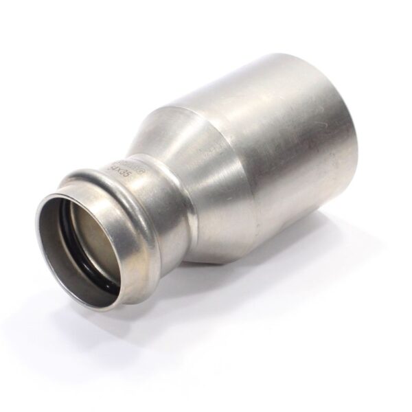Редукционная вставка 35-54, WAAG Heavy Inox, пресс-труба, сталь нержавеющая