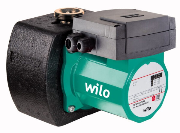 Насос циркуляционный для ГВС Wilo TOP-Z 30/10 EM PN6/10 RG (1х220В; 0,34кВт), L180