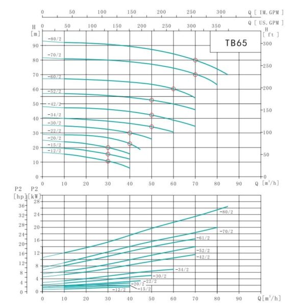 Насос циркуляционный SHIMGE TB 65-30/2-5.5 (3х380В; 5,50кВт)