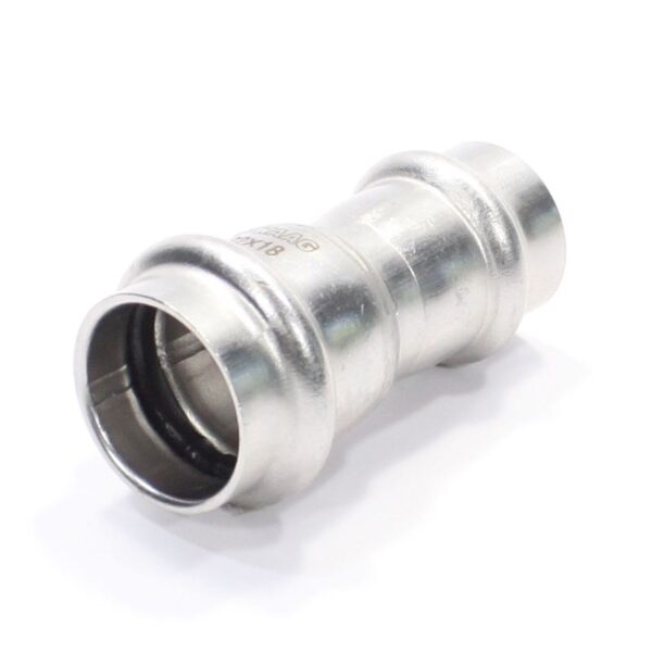 Муфта 22-18, WAAG Heavy Inox, пресс-пресс, сталь нержавеющая