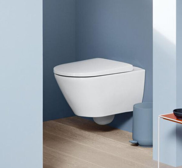Унитаз подвесной Duravit D-Neo Rimless с креплением Durafix, сиденье микролифт, белый