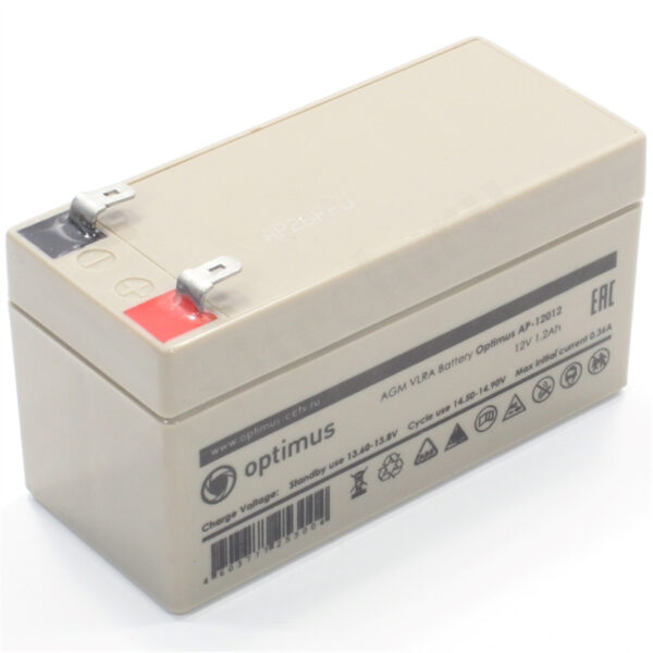 ZONT Optimus OP12012 Аккумулятор резервный 1,2 A/h