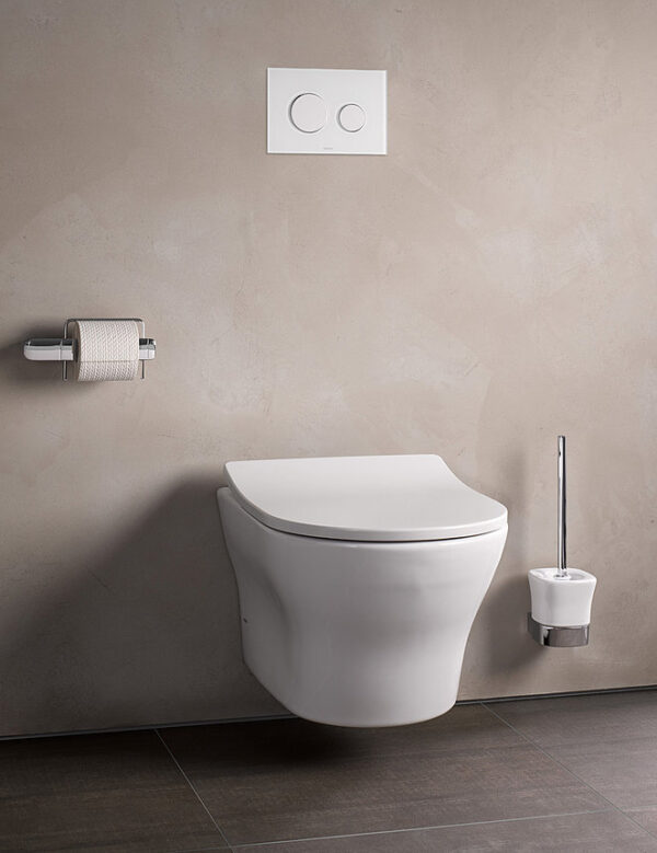 Унитаз подвесной TOTO MH 394x530x339 безободковый, с сиденьем WC seat микролифт