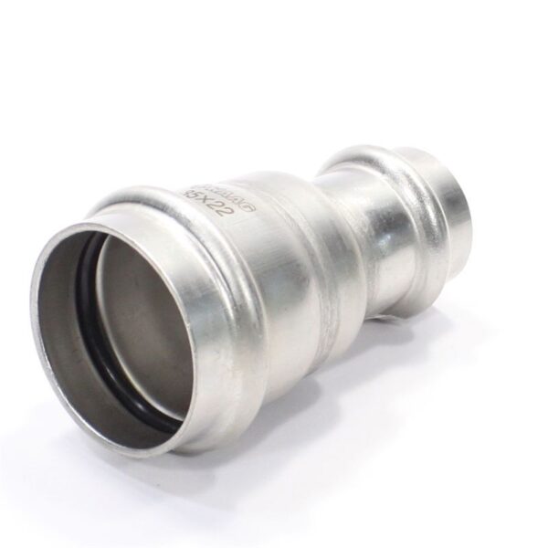 Муфта 35-22, WAAG Heavy Inox, пресс-пресс, сталь нержавеющая