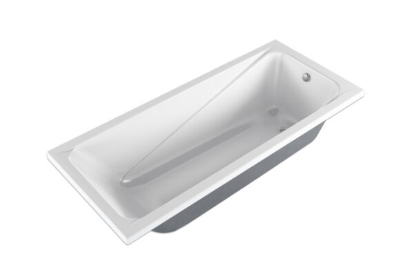 Ванна акриловая Метакам Light 1700х700 прямоугольная, пристенная, белый