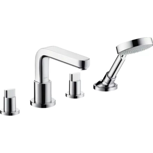 Hansgrohe Metris S Смеситель на край ванны, на 4 отверстия, ½’