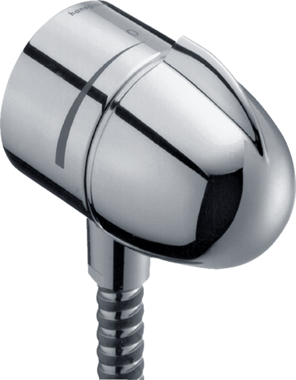 Шланговое подсоединение Hansgrohe Fixfit Stop 1/2 хром