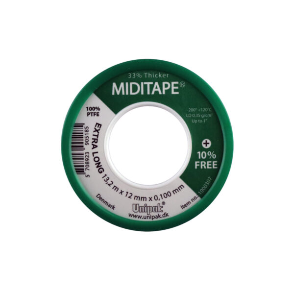 ФУМ-лента Unipak MIDITAPE 13,2м*12мм*0,10мм