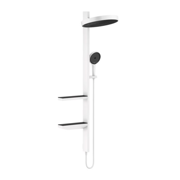 Душевая колонна Hansgrohe Rainfinity Showerpipe 360, скрытый монтаж, белый матовый