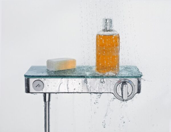 Термостат Hansgrohe Ecostat Select для душа, вентильное управление, хром