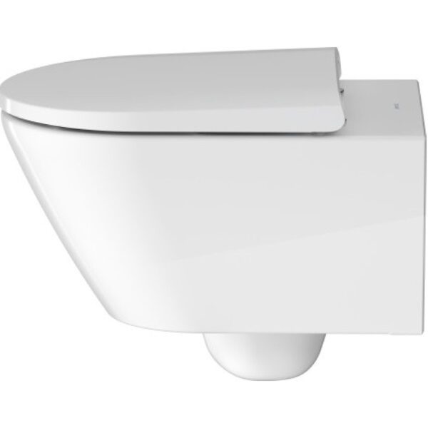 Унитаз подвесной Duravit D-Neo без сиденья, белый