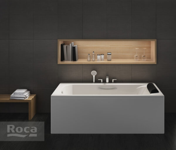 Ванна акриловая Roca BECOOL 180х90 прямоугольная, белая