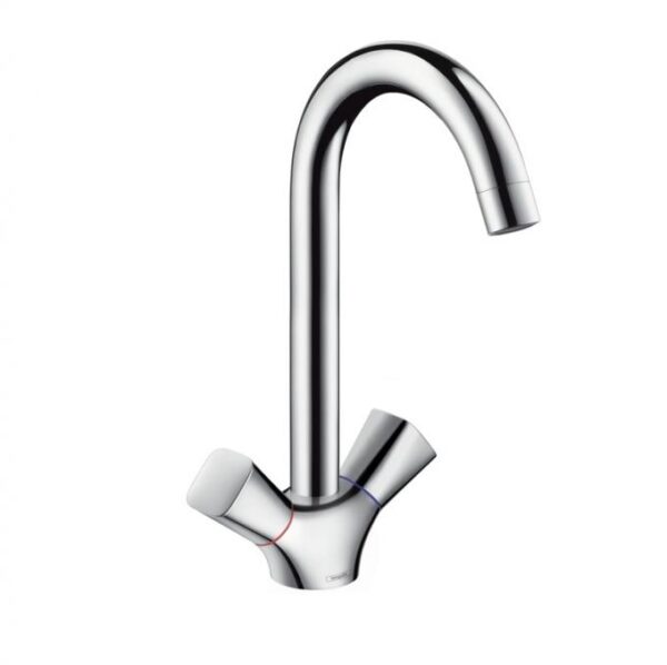 Смеситель для кухонной мойки Hansgrohe Logis M31 220 двухвентильный, хром