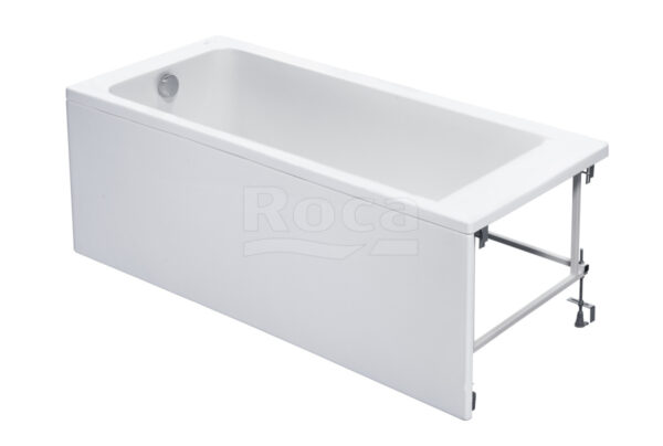Ванна акриловая Roca EASY 170x80 прямоугольная, белая