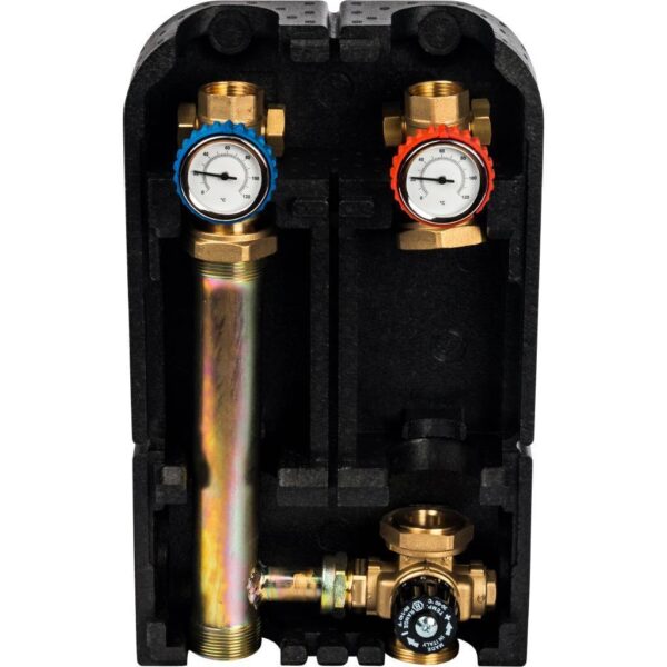 SDG-0002-002501 STOUT Насосная группа с термостатическим смесительным клапаном 1 без насоса