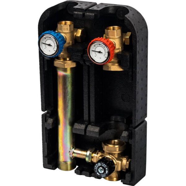 SDG-0002-002501 STOUT Насосная группа с термостатическим смесительным клапаном 1 без насоса