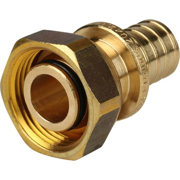 SFA-0034-002034 STOUT Переходник с накидной гайкой (евроконус) 20xG 3/4 для труб из сшитого полиэти