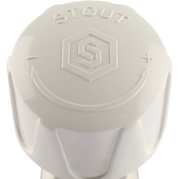 SVRs-1152-000020 STOUT Клапан ручной терморегулирующий с неподъемным шпинделем, угловой 3/4