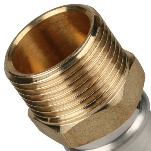 SFP-0001-000126 STOUT Переходник с наружной резьбой 1 х26 для металлопластиковых труб прессовой