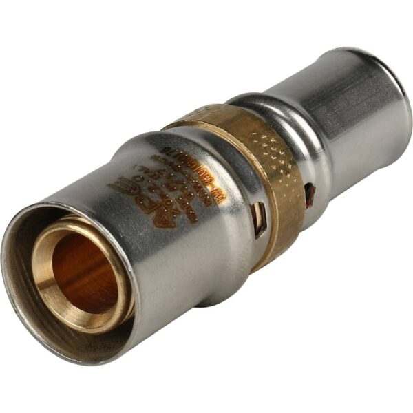 SFP-0004-002016 STOUT Муфта соединительная переходная 20х16 для металлопластиковых труб прессовой