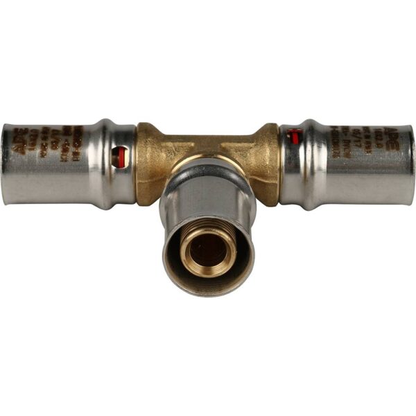 SFP-0006-161616 STOUT Тройник равнопроходный 16х16х16 для металлопластиковых труб прессовой