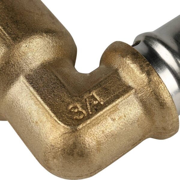 SFP-0010-003420 STOUT Угольник-переходник с внутренней резьбой 3/4 х20 для металлопластиковых труб п