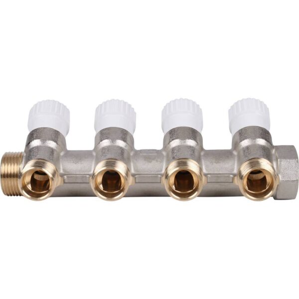 SMB 6851 341204 STOUT Коллектор распределительный 3/4 , 4 отвода 1/2