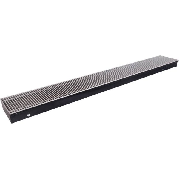 SCQ-1100-0724175 STOUT Конвектор внутрипольный SCQ 75.240.1750 (Решётка роликовая,алюминий)