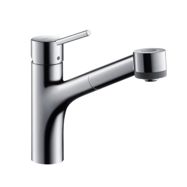 Hansgrohe Talis S Смеситель для кухни, однорычажный, с выдвижным душем, 1/2