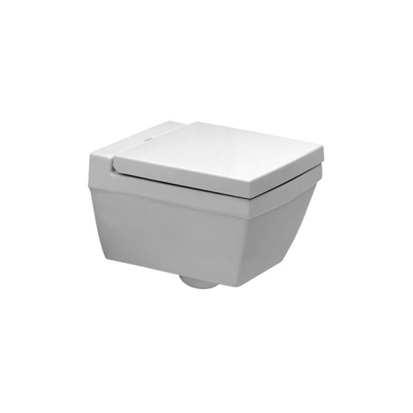 Унитаз подвесной Duravit 2nd Floor 370х540 с вертикальным смывом, белый
