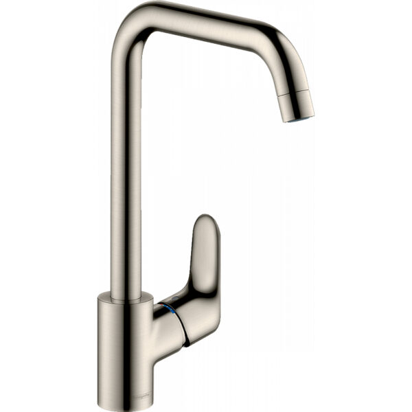Смеситель для кухни Hansgrohe Focus E2 керамический картридж, сталь