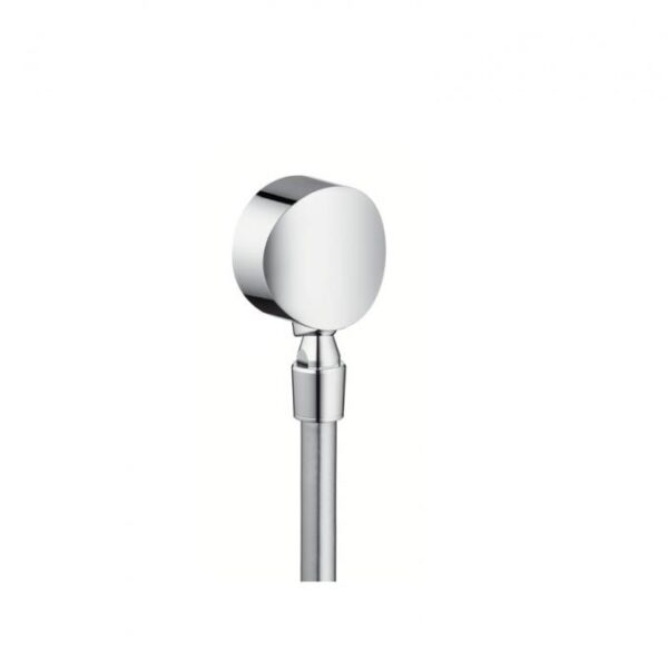 Шланговое подсоединение Hansgrohe Fixfit S ½’ с защитой от обратного тока, хром