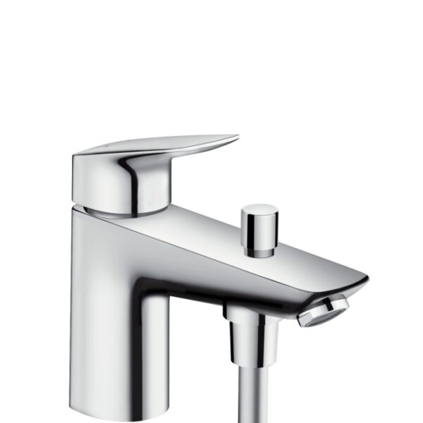 Смеситель на борт ванны Hansgrohe Logis, однорычажный, хром